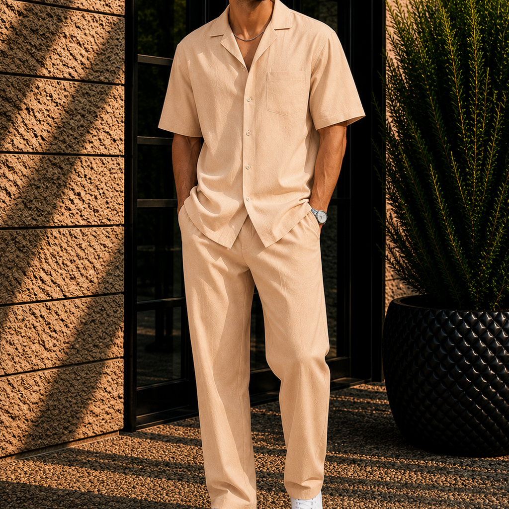 Men's Casual Two Piece Set