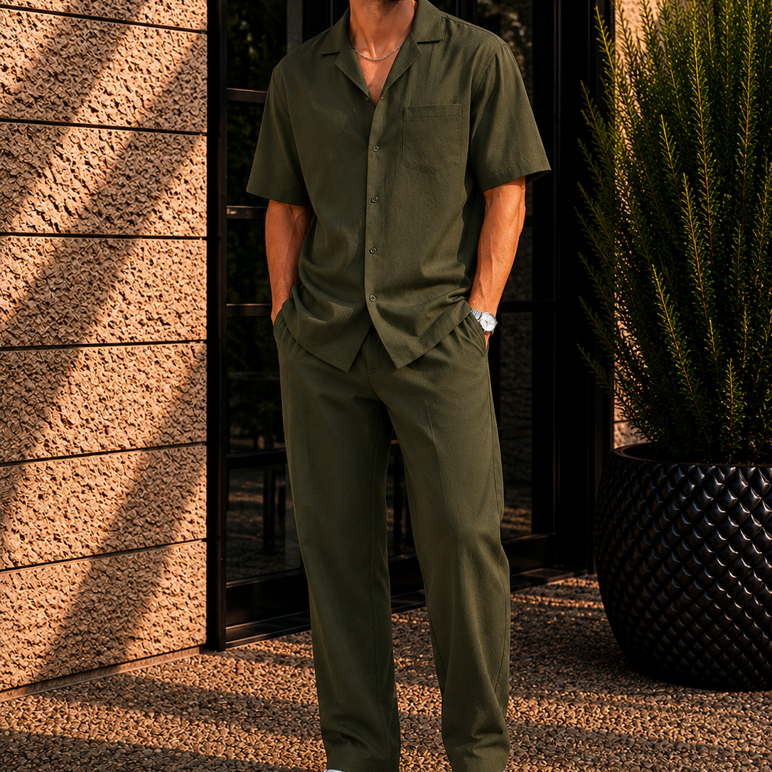 Men's Casual Two Piece Set