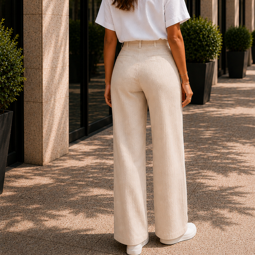 Women's High Waist Wide Leg Pants