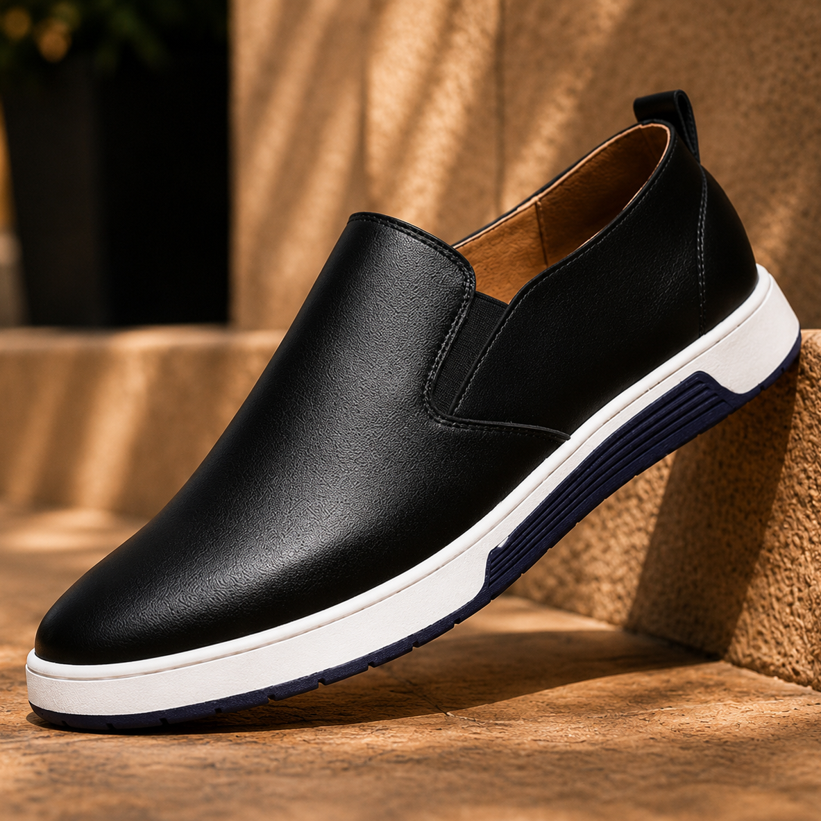 WeFind | Men's Casual Leather Sneakers