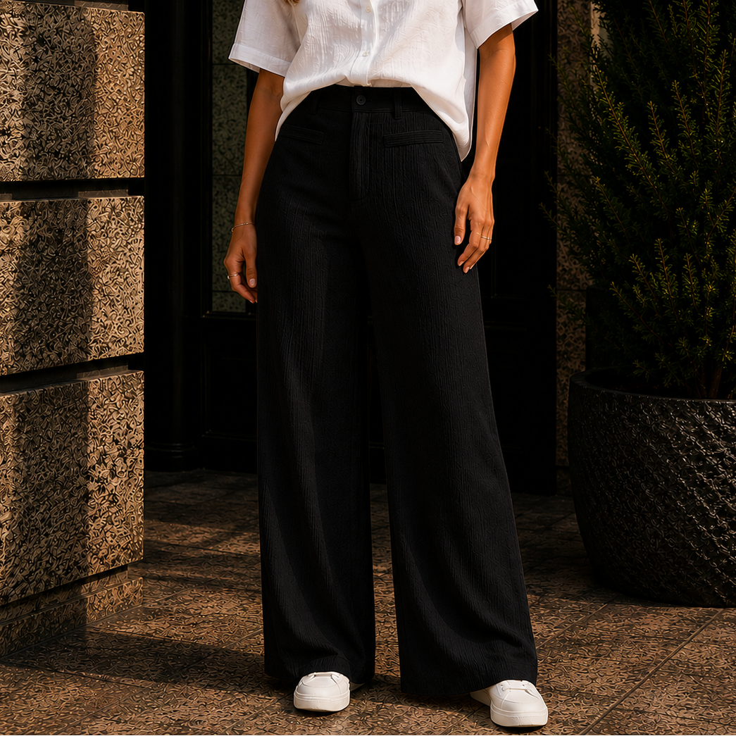 Women's High Waist Wide Leg Pants