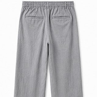 WeFind | Men's Lightweight Drawstring Linen Blend Pants
