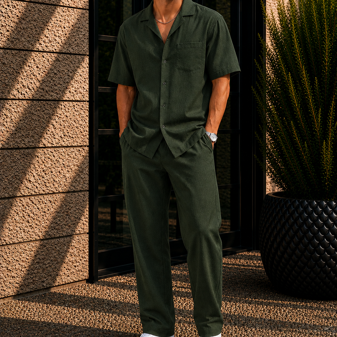Men's Casual Two Piece Set