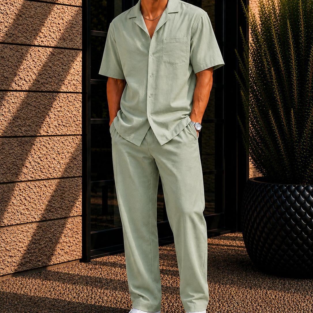 Men's Casual Two Piece Set