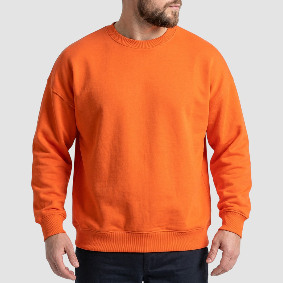 Men's Casual Crew Neck Sweatshirt