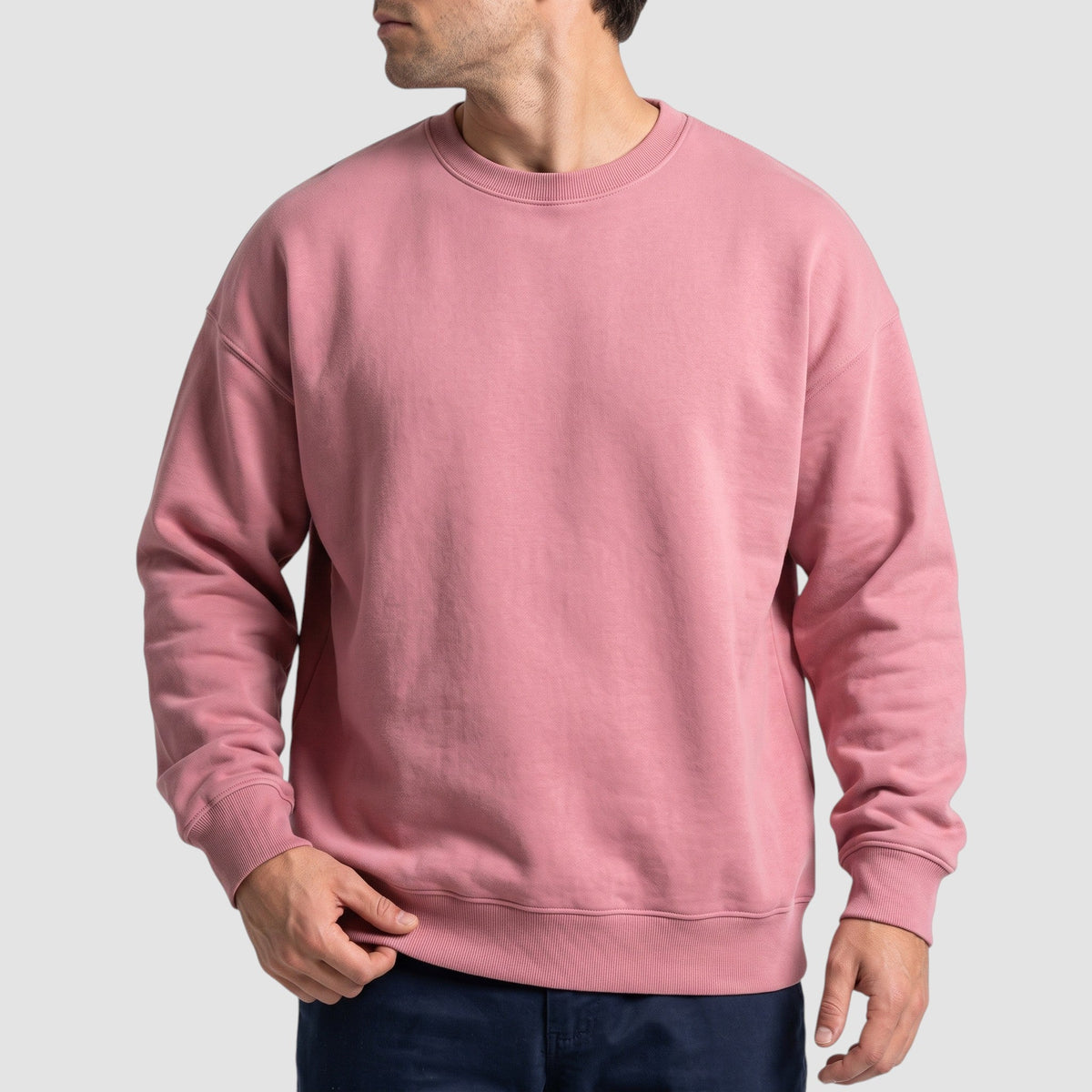 Men's Casual Crew Neck Sweatshirt