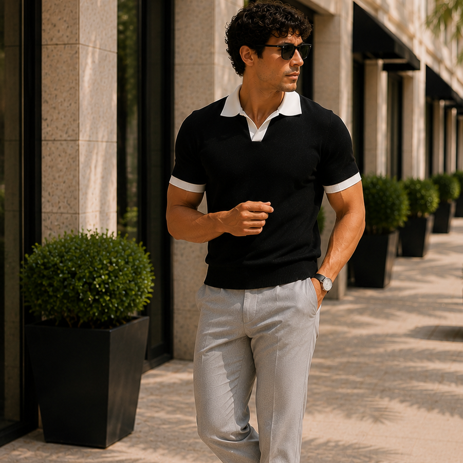 Men's Casual Polo Shirt