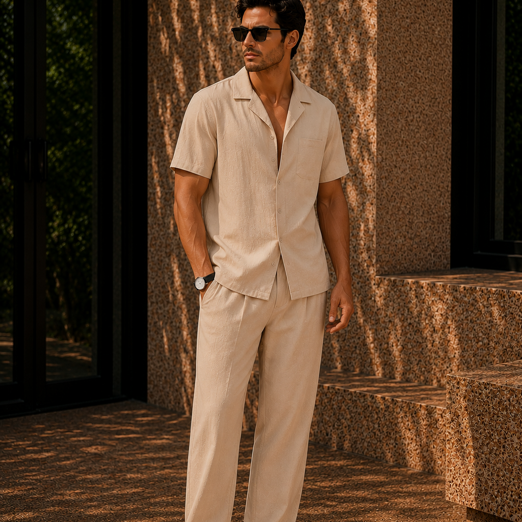 Men's Casual Two Piece Set