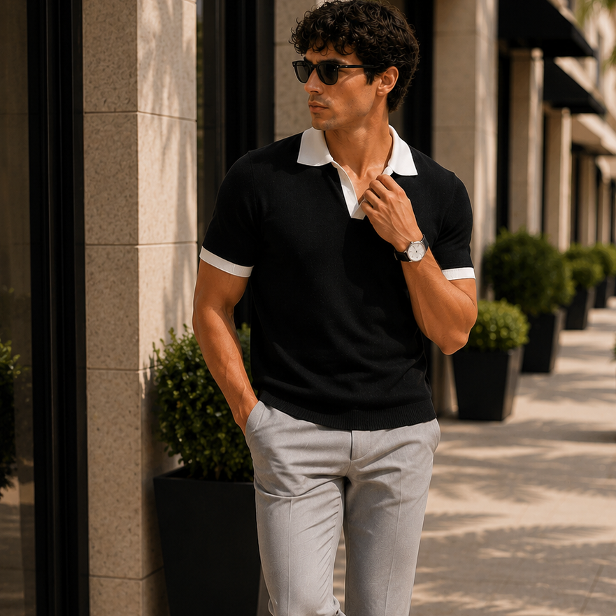 Men's Casual Polo Shirt