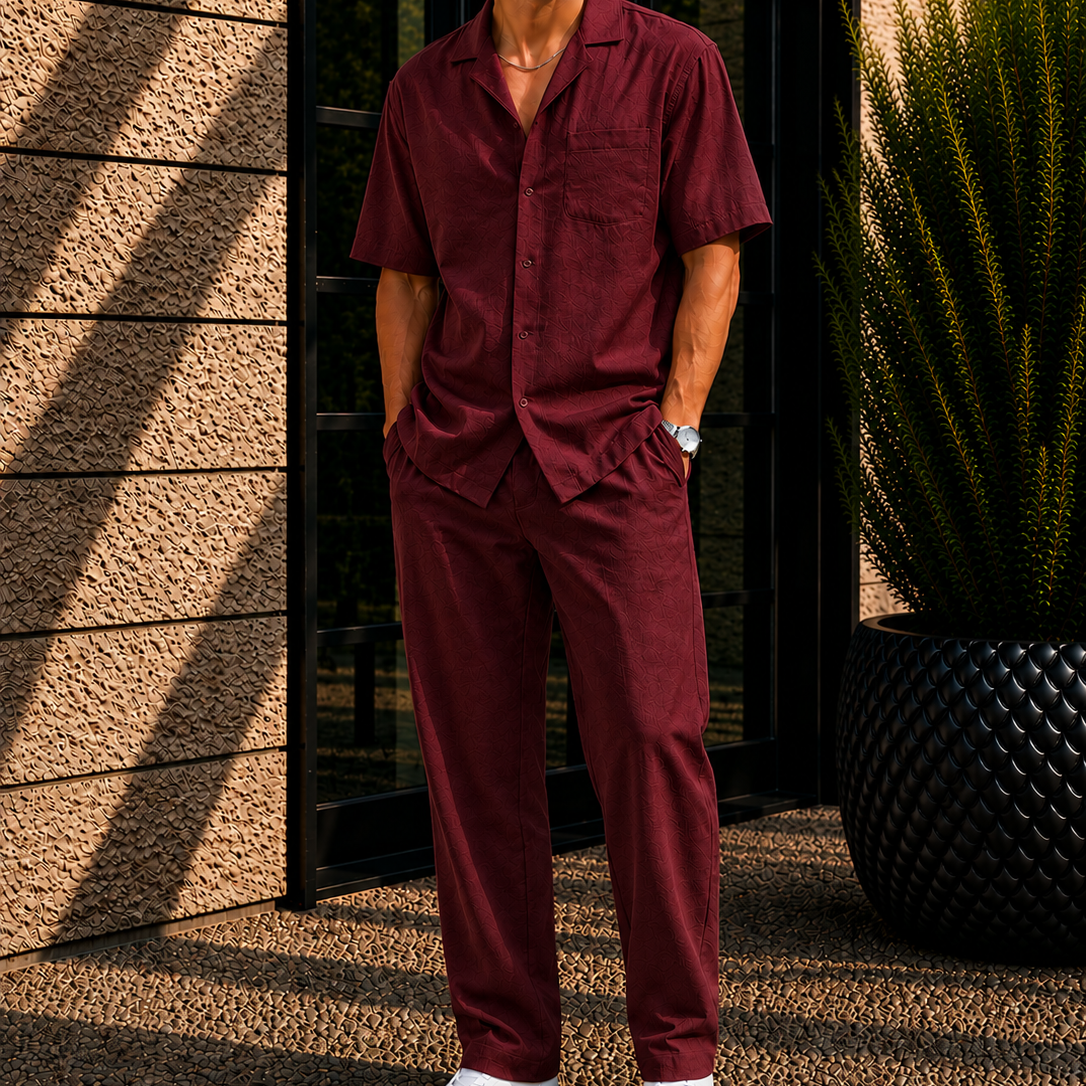 Men's Casual Two Piece Set