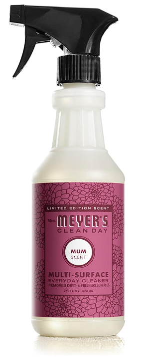 MRS. MEYER'S CLEAN DAY All-Purpose Cleaner Spray, Mum, 16 Fl oz