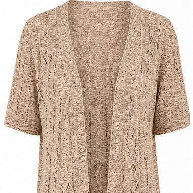 WeFind | Women's Coastal Breeze Open Knit Cardigan