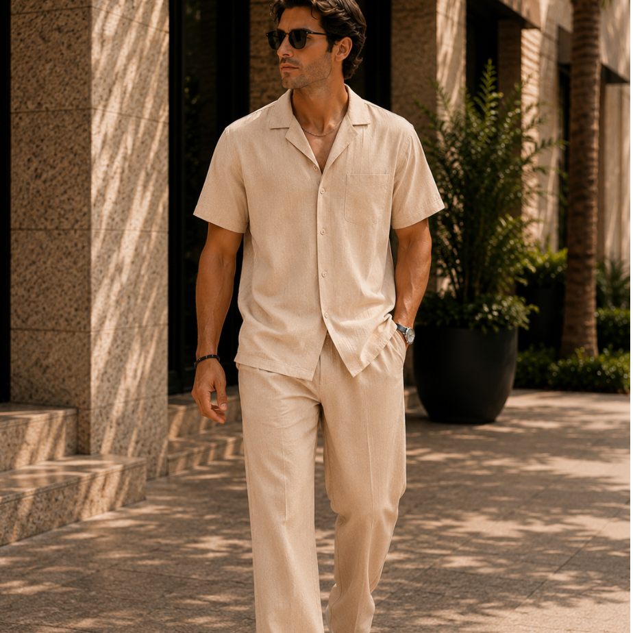 Men's Casual Two Piece Set