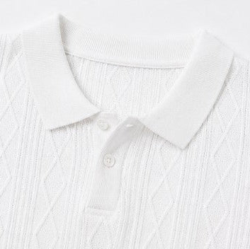 WeFind | Men's Knit Polo Shirt