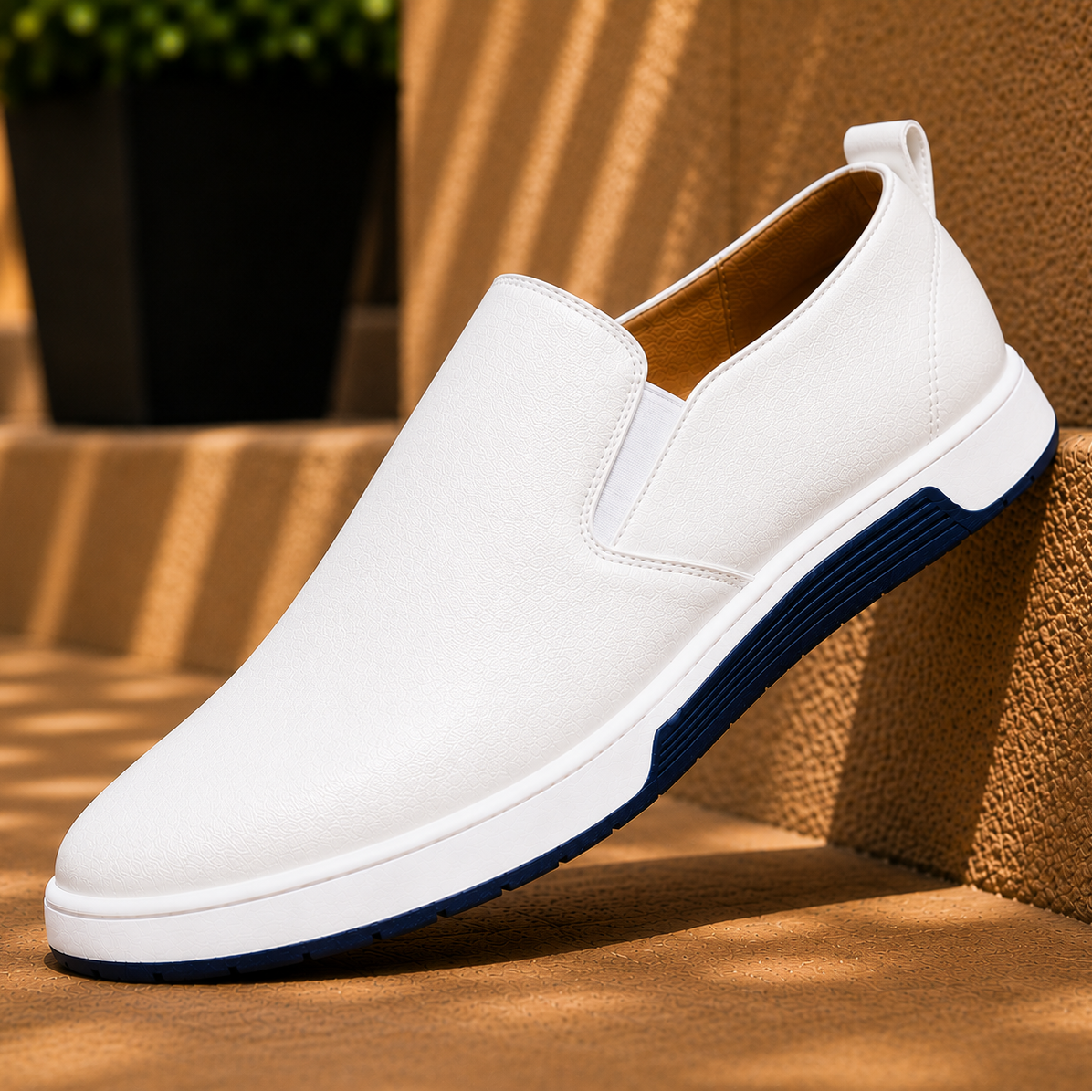Men's Casual Leather Sneaker