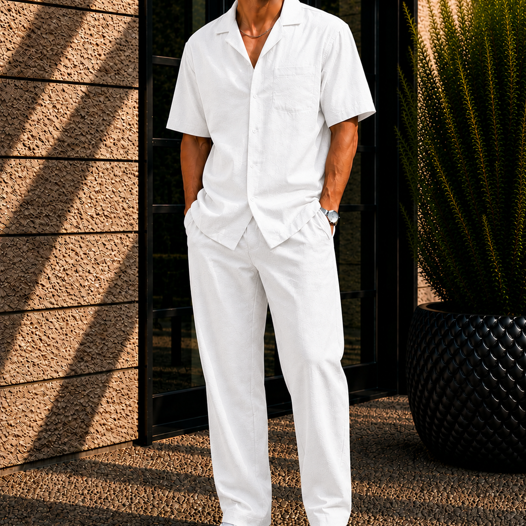Men's Casual Two Piece Set