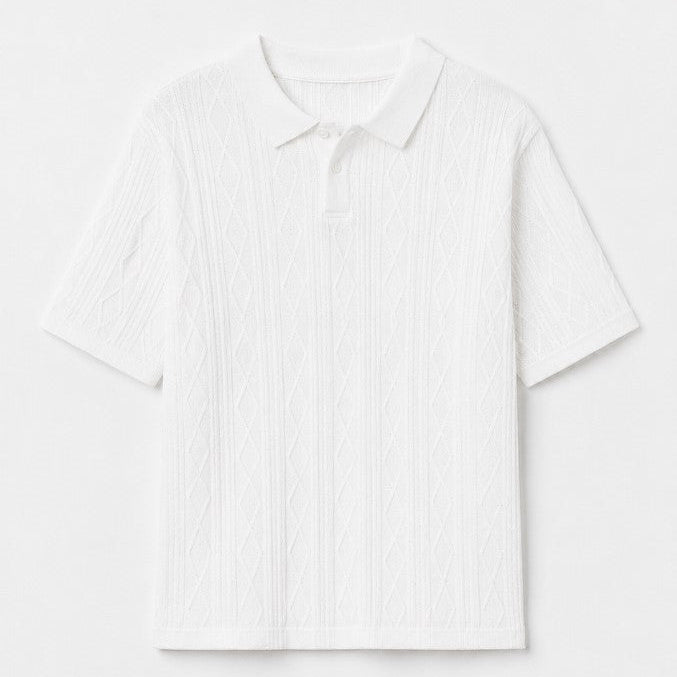 WeFind | Men's Knit Polo Shirt