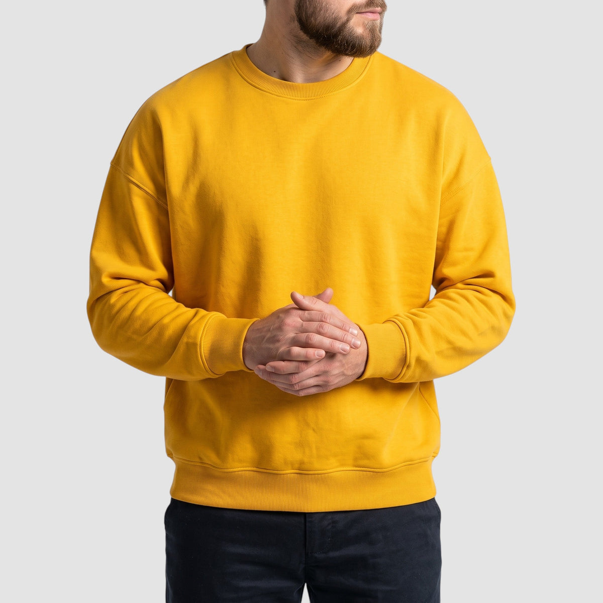 Men's Casual Crew Neck Sweatshirt