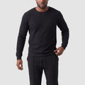 Men’s Textured Two-Piece Casual Lounge Set