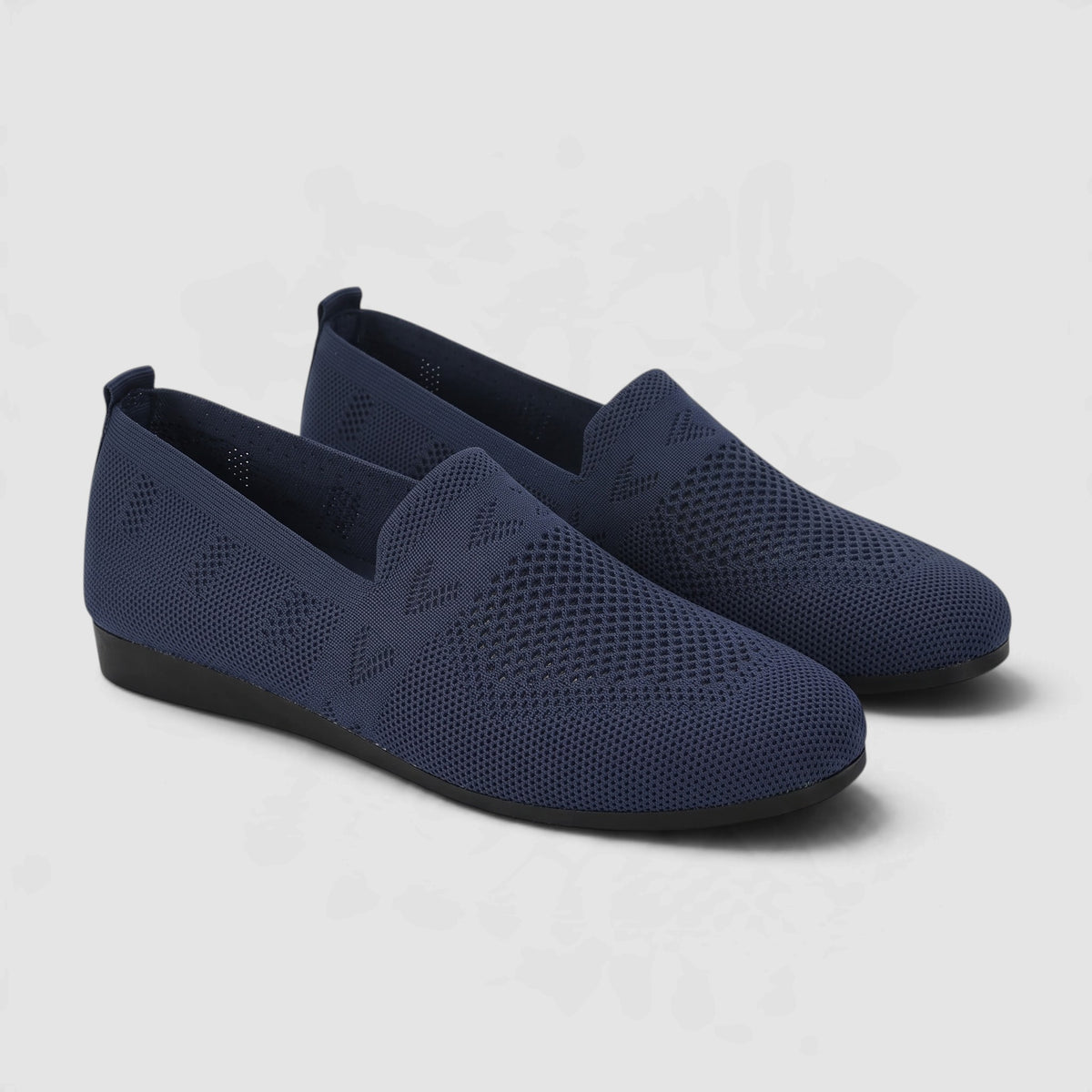 Women’s Comfortable Slip-On Flats – Lightweight Knit Shoes