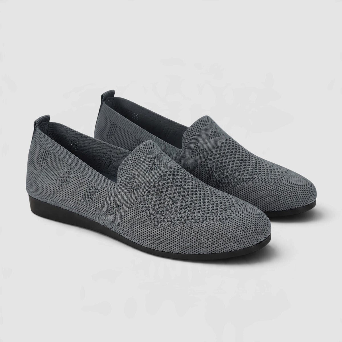 Women’s Comfortable Slip-On Flats – Lightweight Knit Shoes