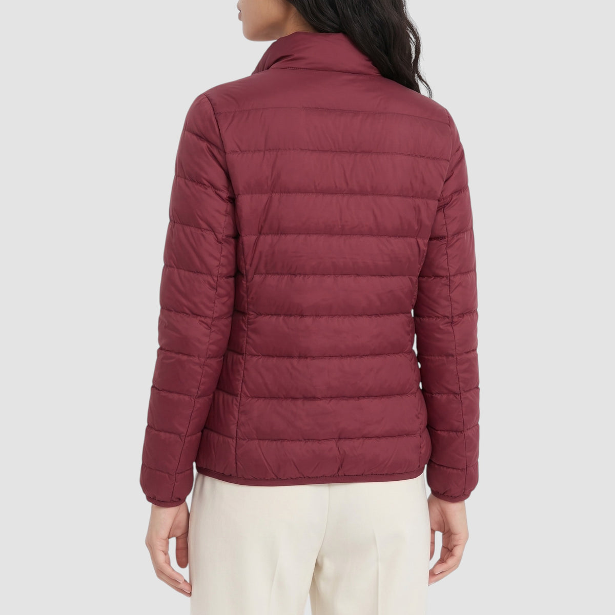Women’s Slim-Fit Puffer Coat – Lightweight Quilted Outerwear