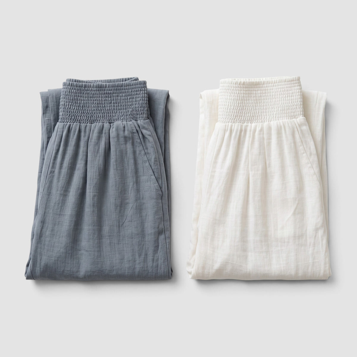 Women’s Relaxed Resort Trousers – Flowy Wide-Leg Fit