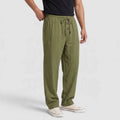 Men's Lightweight Drawstring Linen Blend Pants