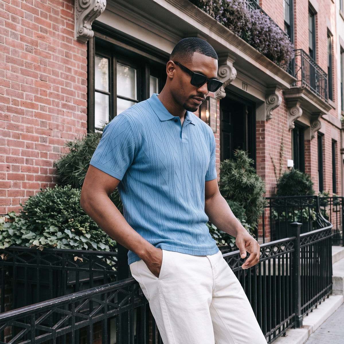 Men’s Classic Square Sunglasses