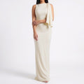 Women's One Shoulder Maxi Dress